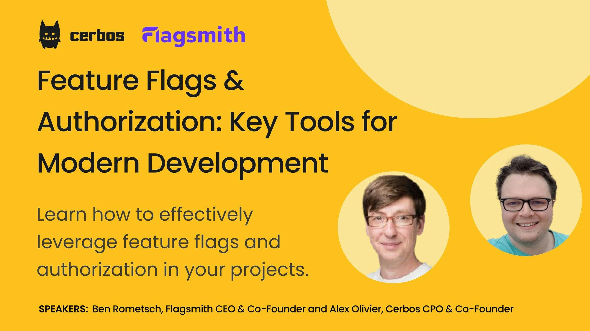 Recap of webinar: “Feature flags & authorization: Key tools for modern development”