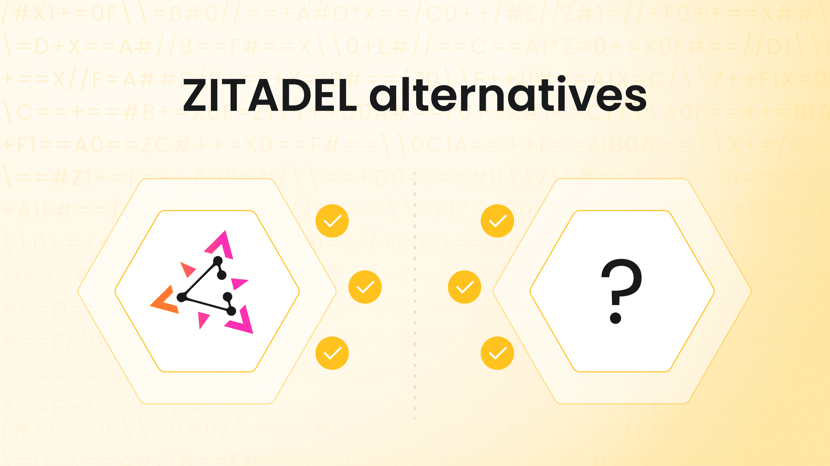 ZITADEL alternatives