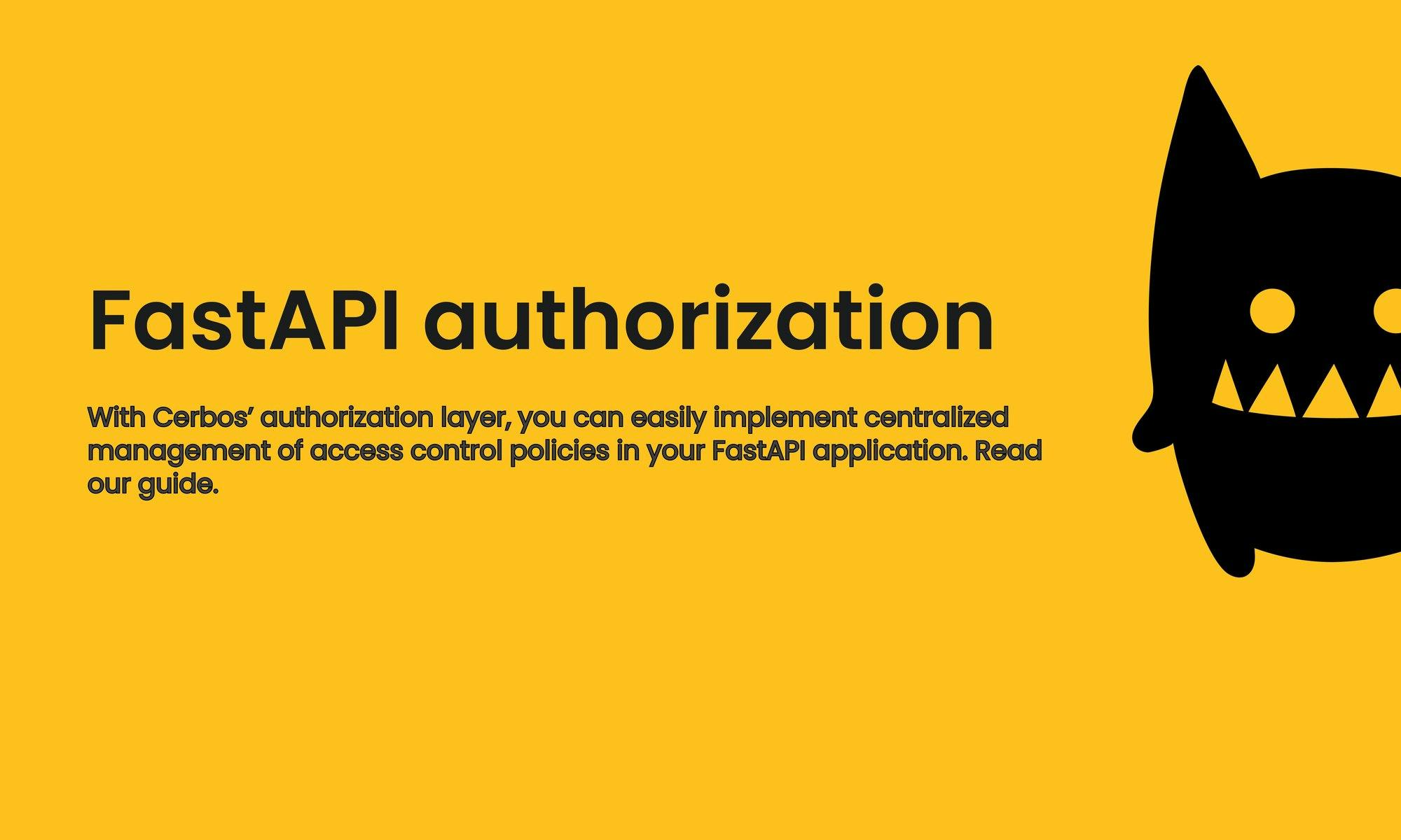 FastAPI authorization: Get fine-grained access control