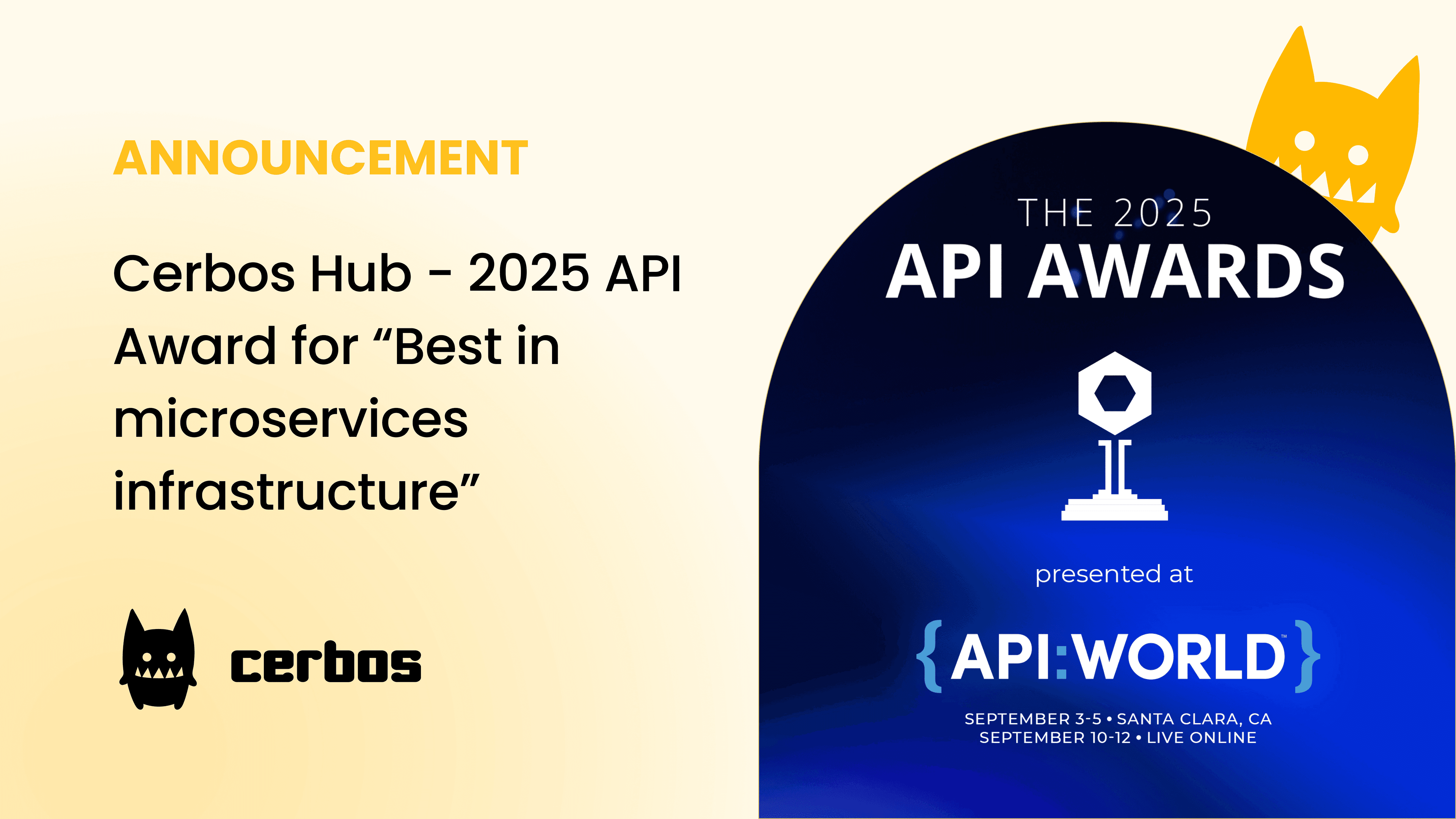 Cerbos Hub wins 2025 API award for "Best in microservices infrastructure"