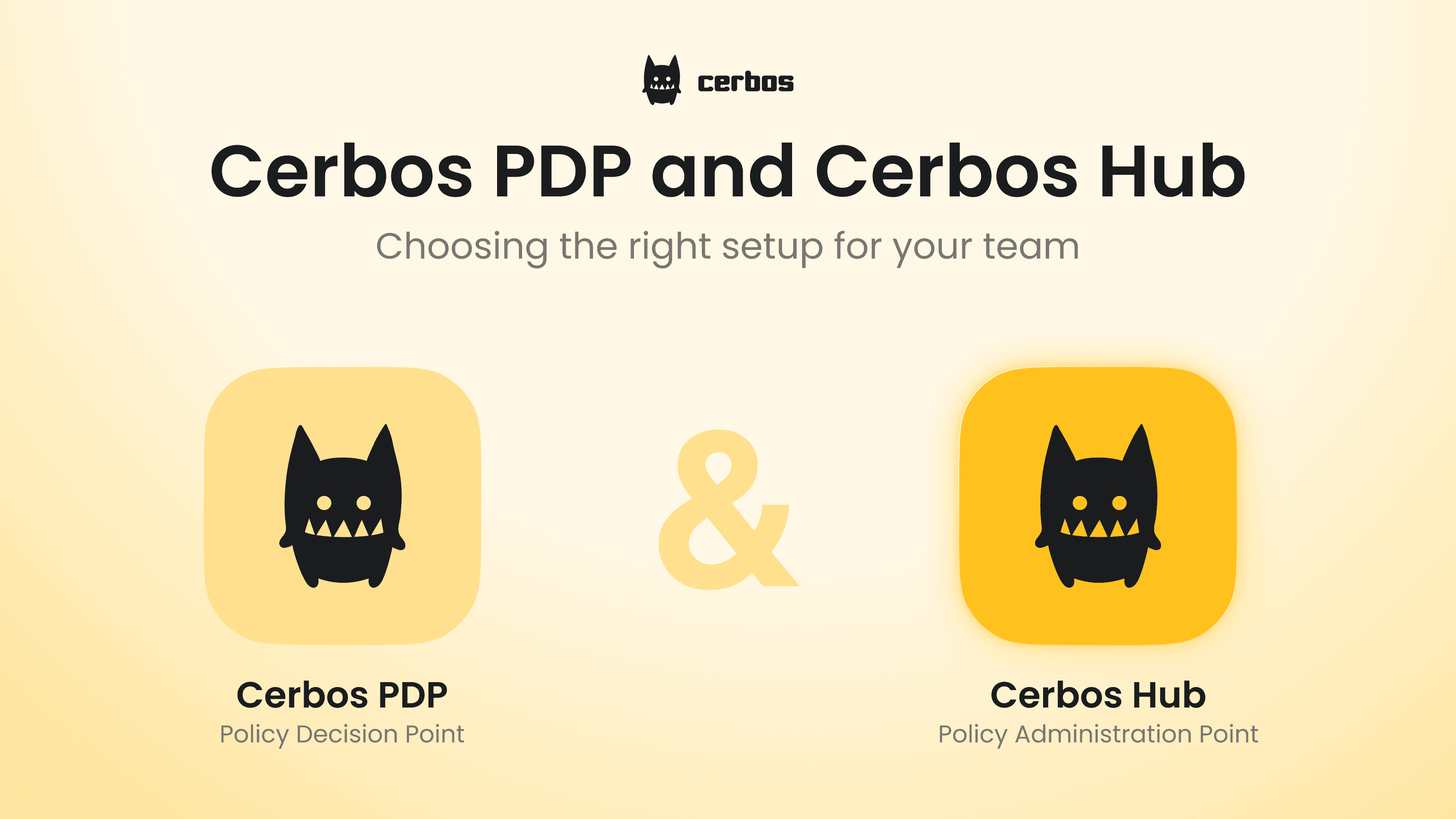 Cerbos PDP and Cerbos Hub: Choosing the right setup for your team