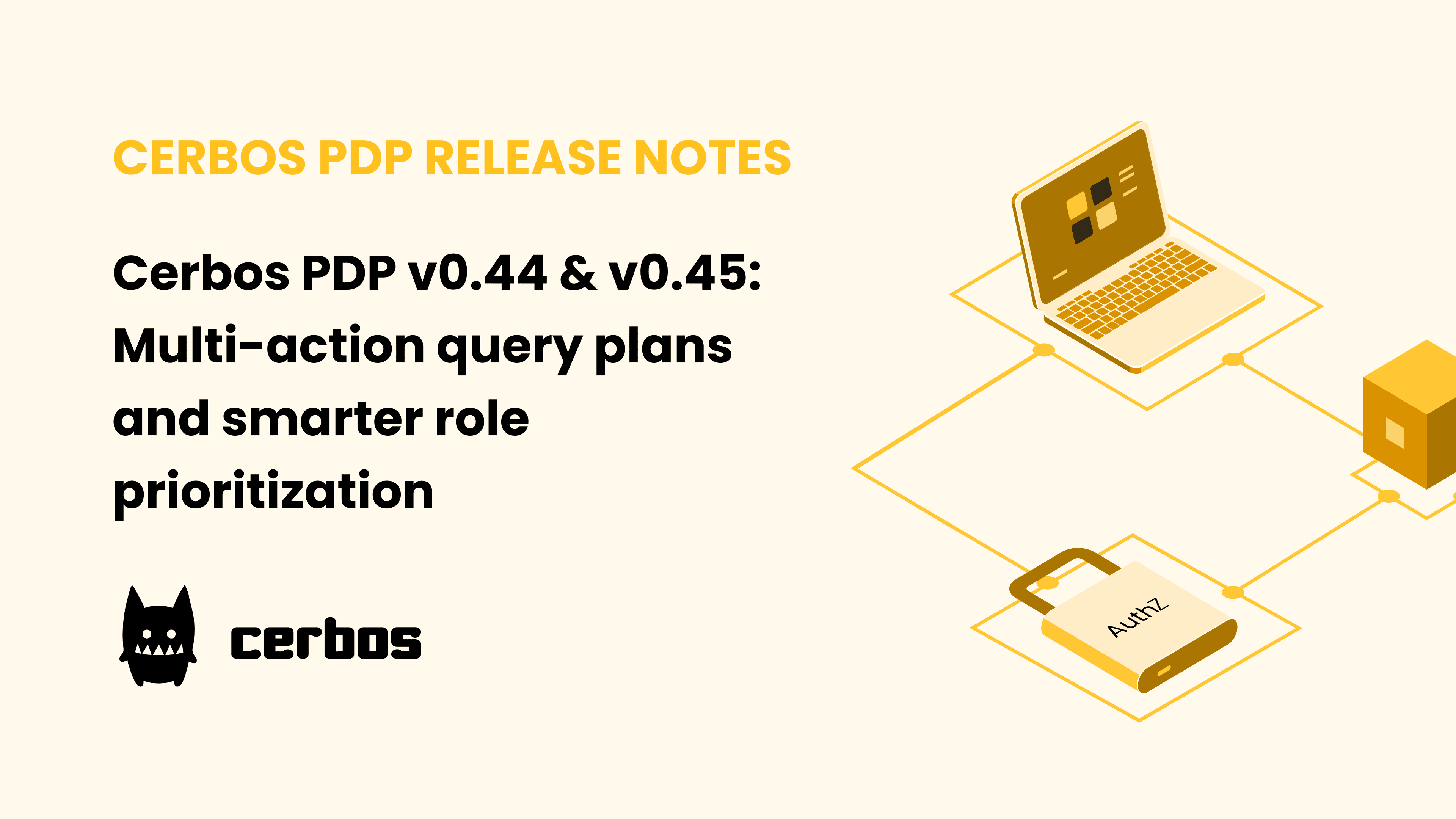Cerbos PDP v0.44 & v0.45: Multi-action query plans, smarter role prioritization, and more