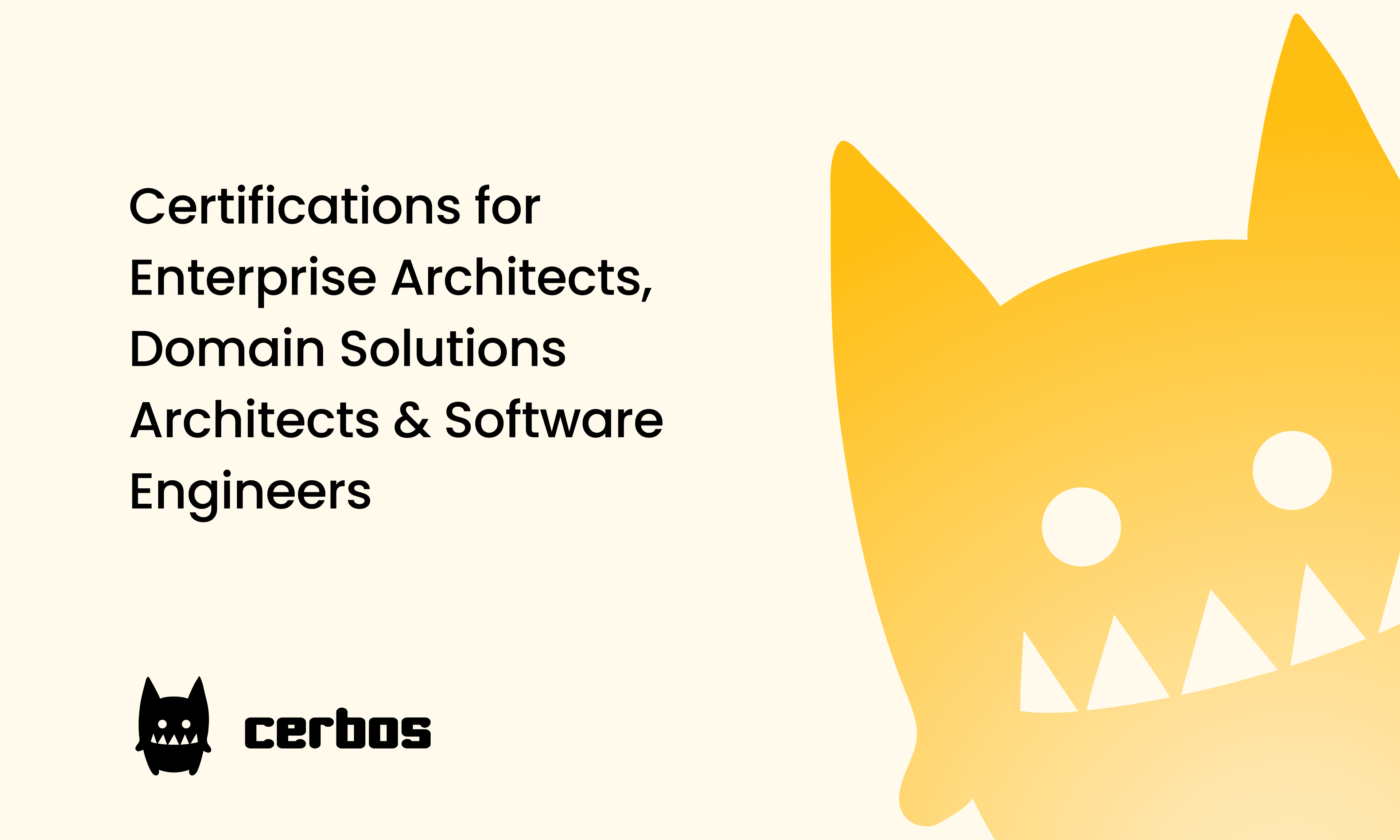 Certifications for Enterprise Architects, Domain Solutions Architects, and Software Engineers
