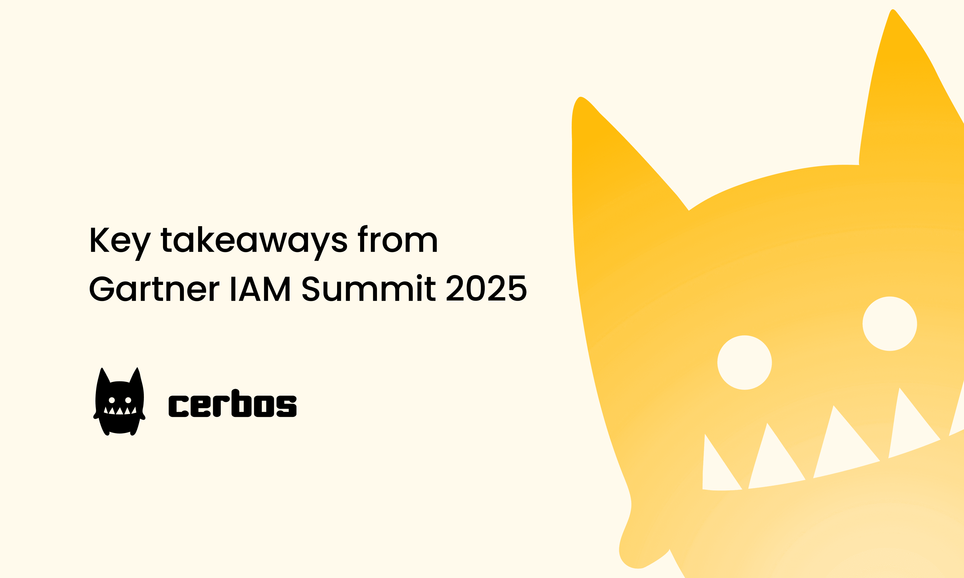 Gartner IAM Summit 2025: Authorization maturity, AuthZEN momentum, and why identity security is expanding to every workload