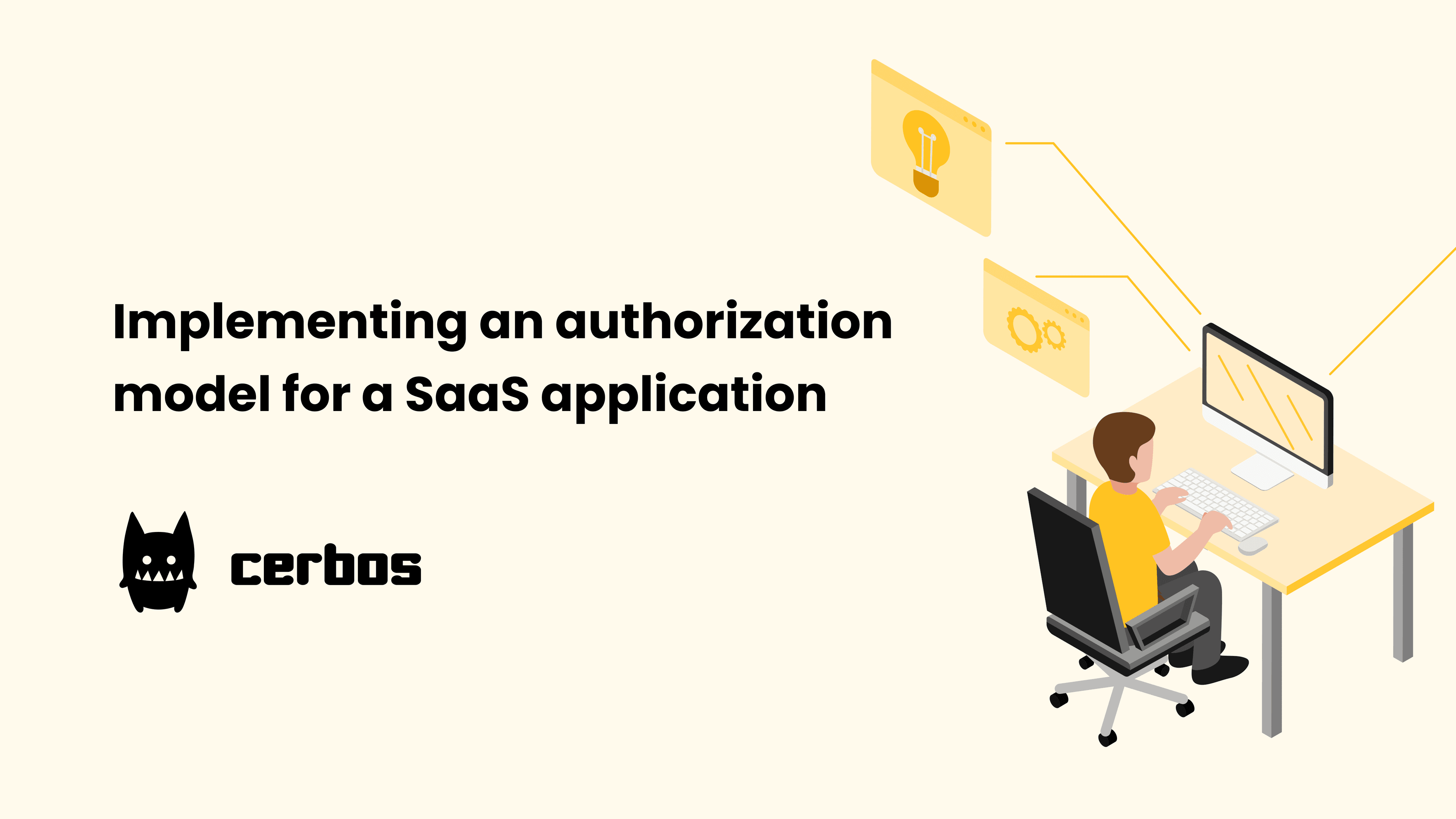 Implementing an authorization model for a SaaS application