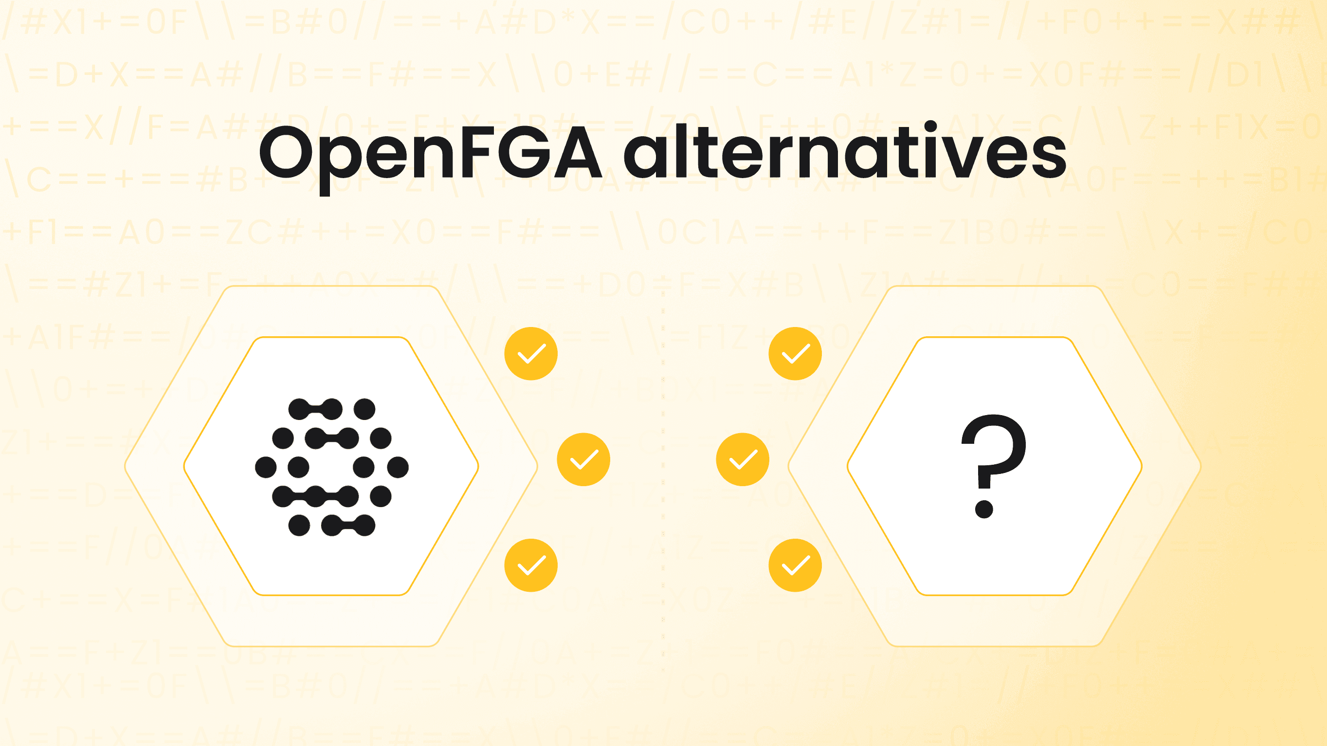 OpenFGA alternatives