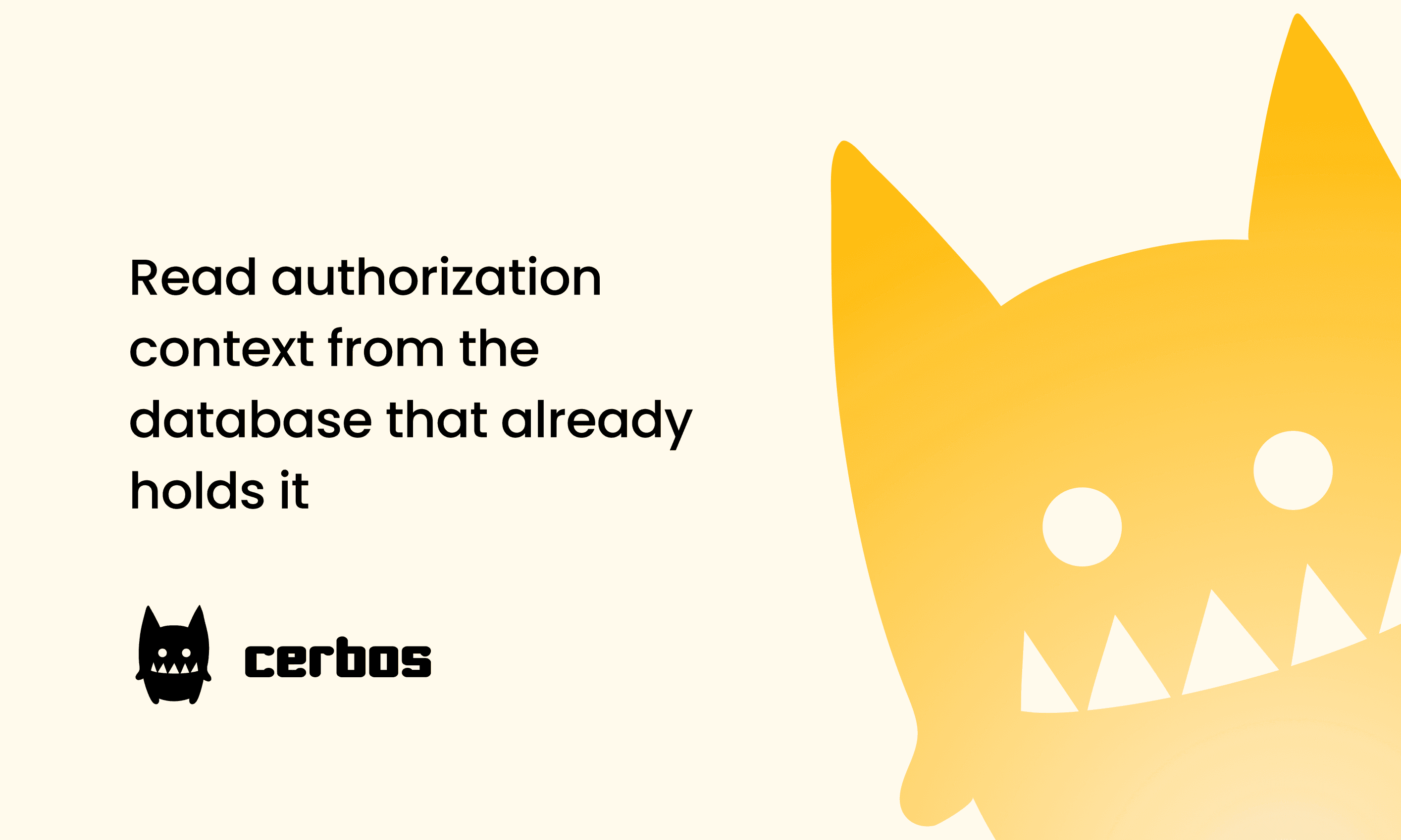 Read authorization attributes from the database, not a copy