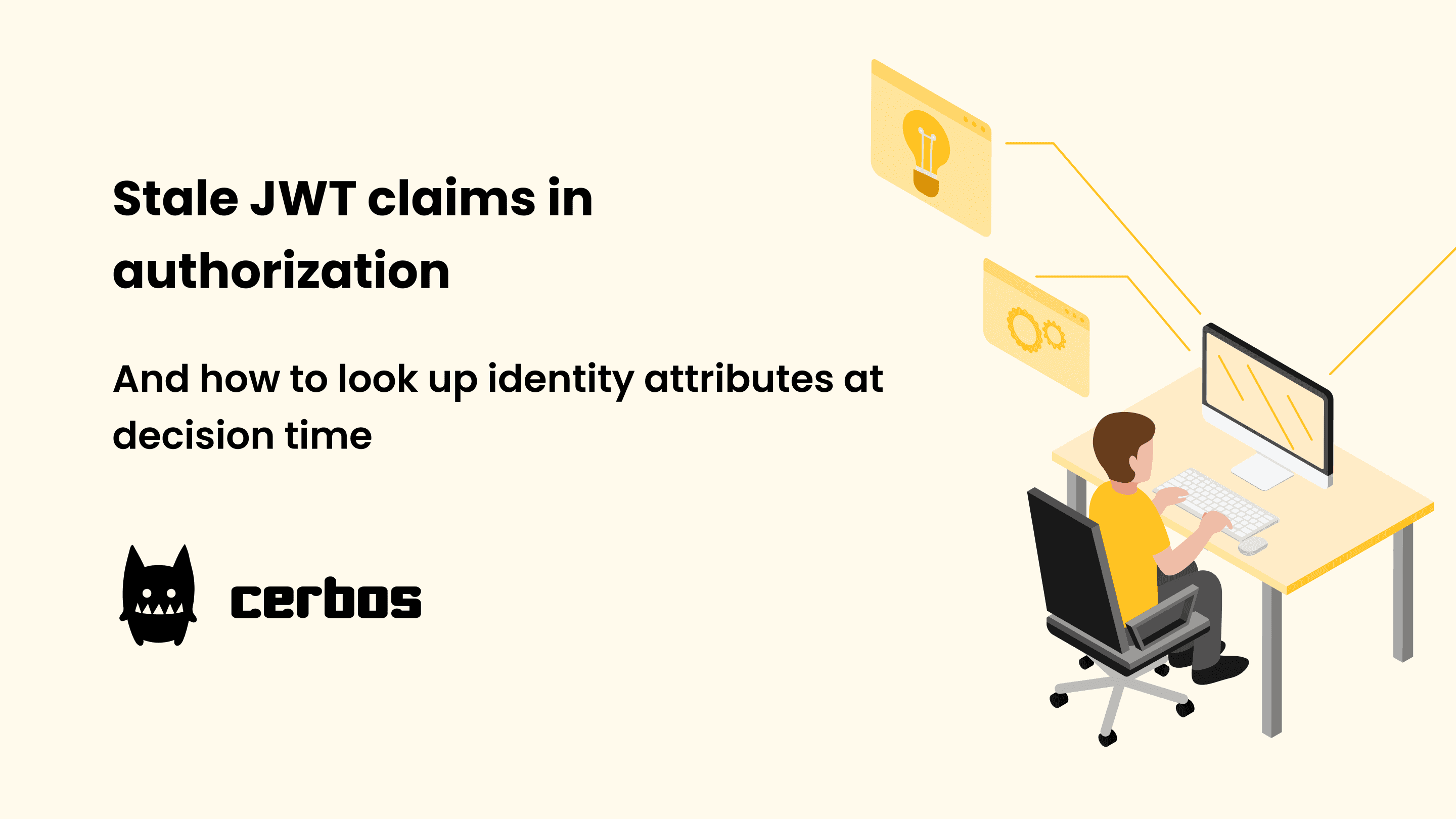 Stale JWT claims in authorization, and how to look up identity attributes at decision time