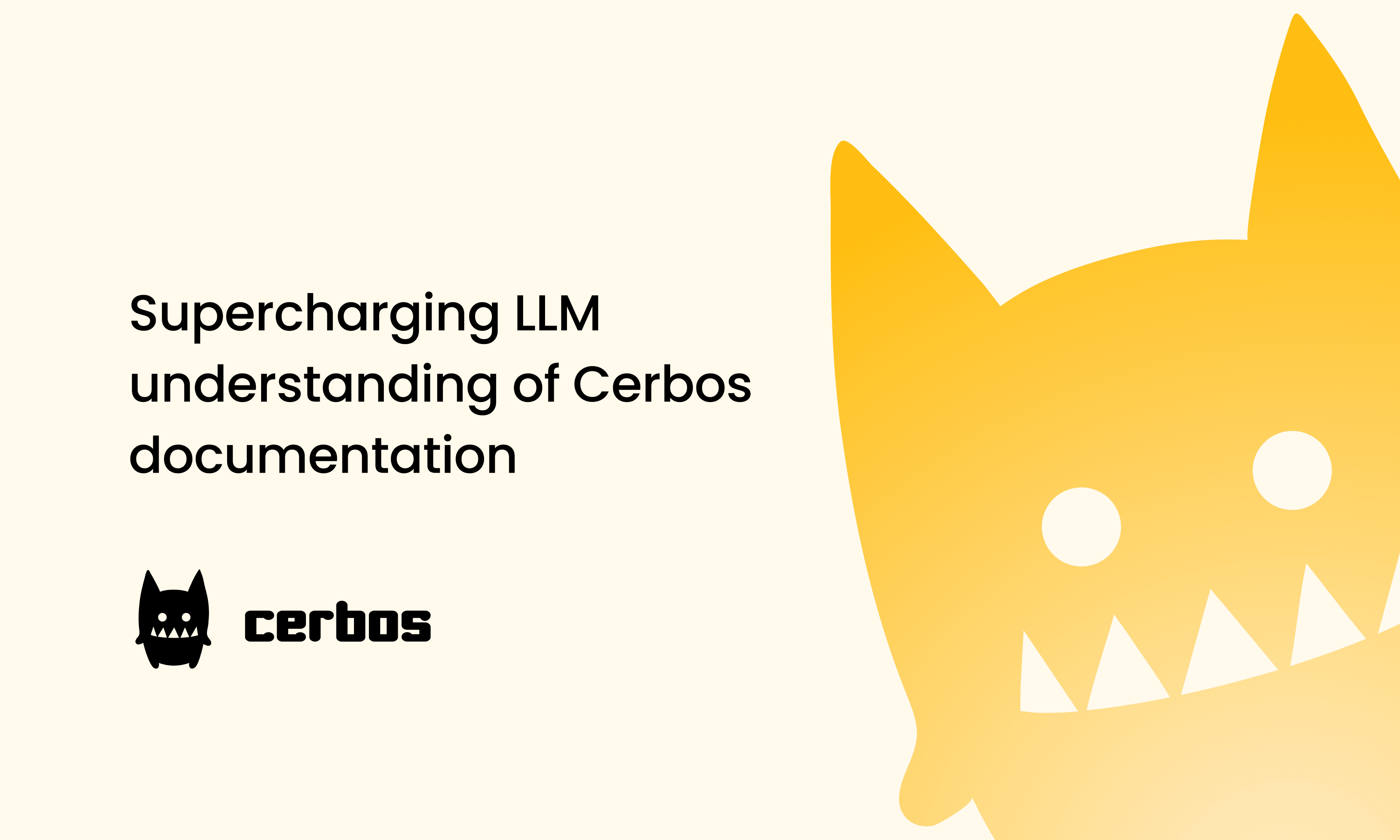 Supercharging LLM understanding of Cerbos documentation