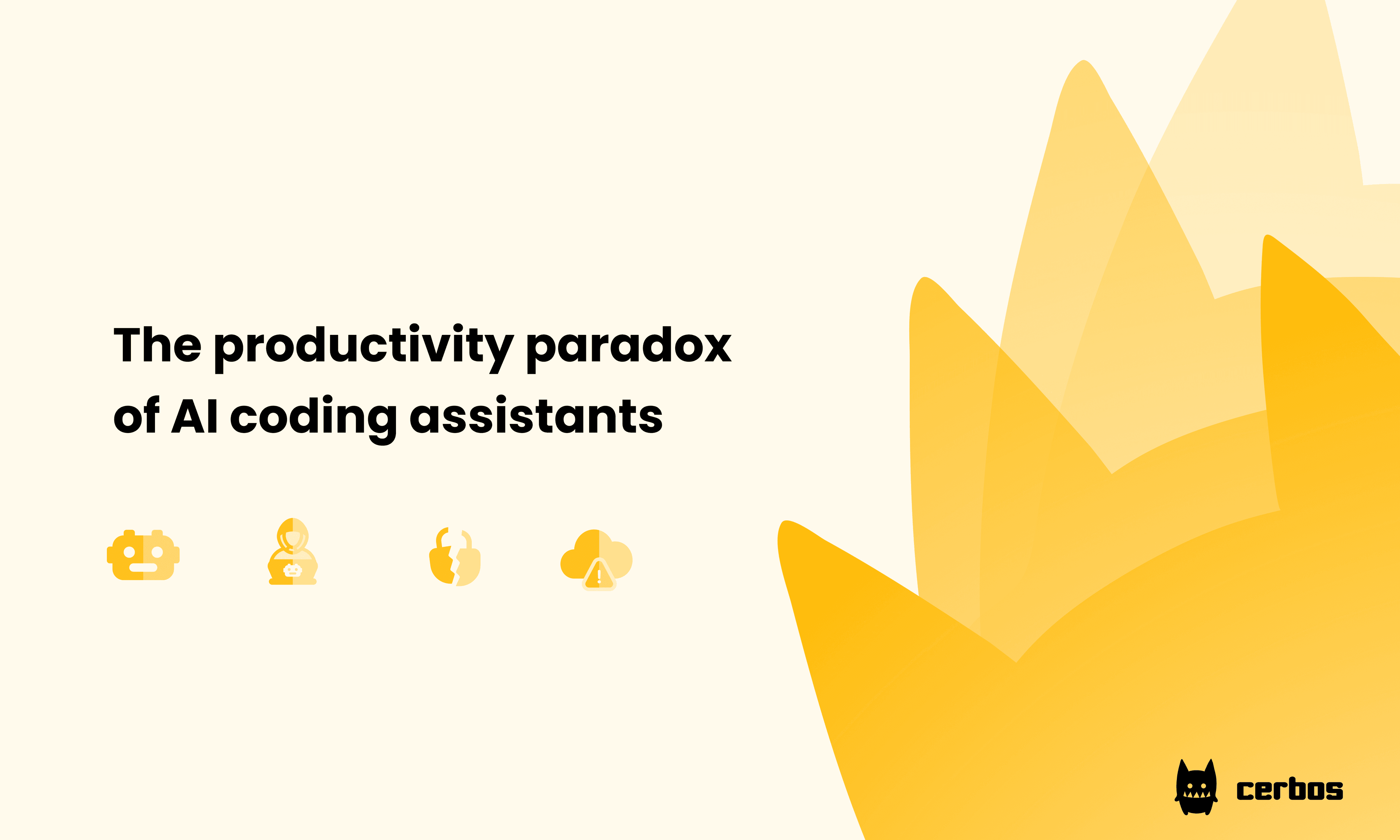 The productivity paradox of AI coding assistants