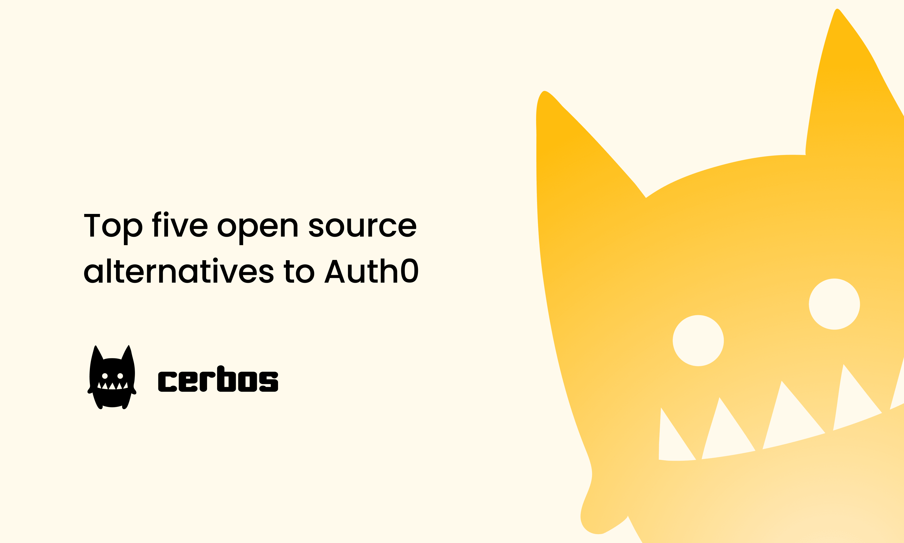 Top five open source alternatives to Auth0