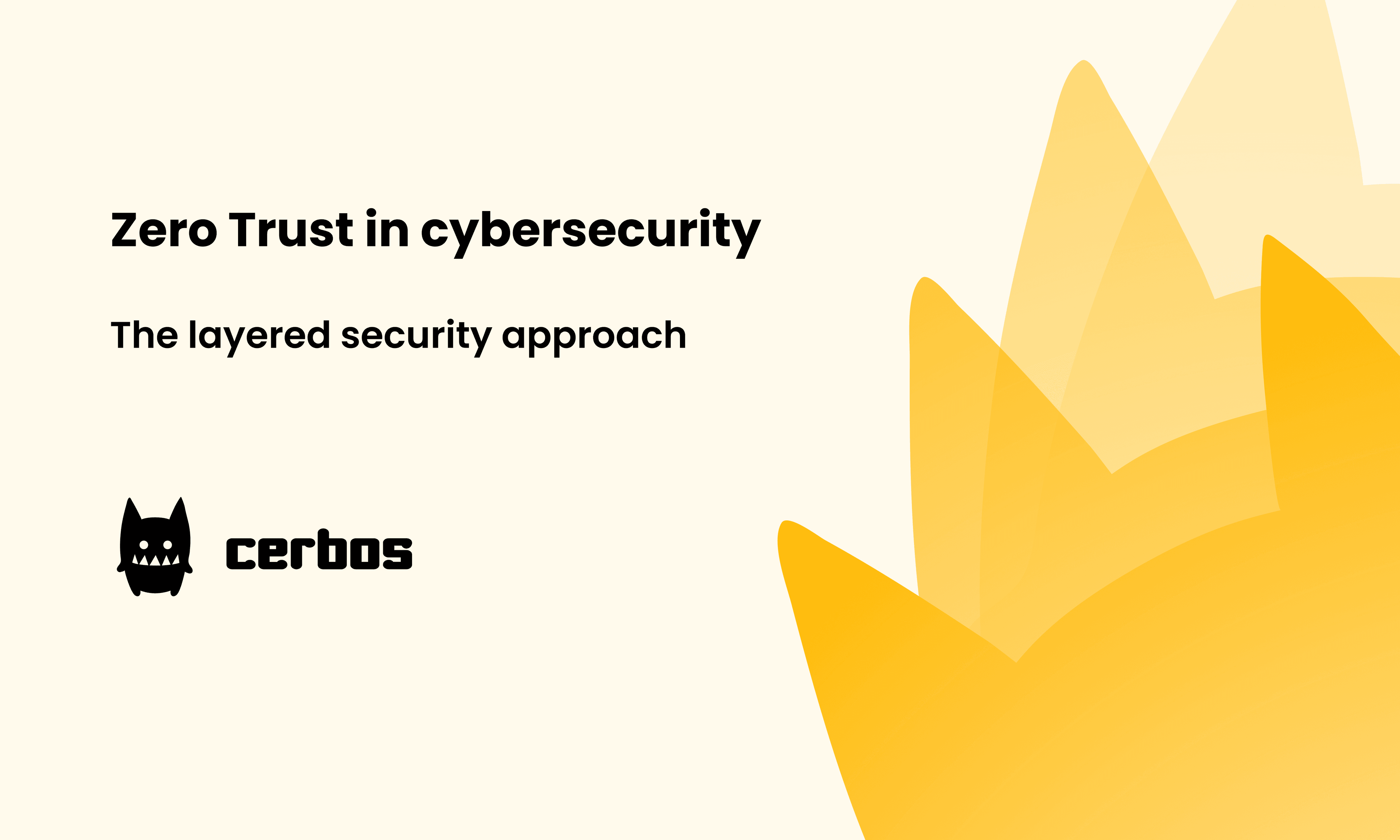 Zero Trust in cybersecurity - how it works