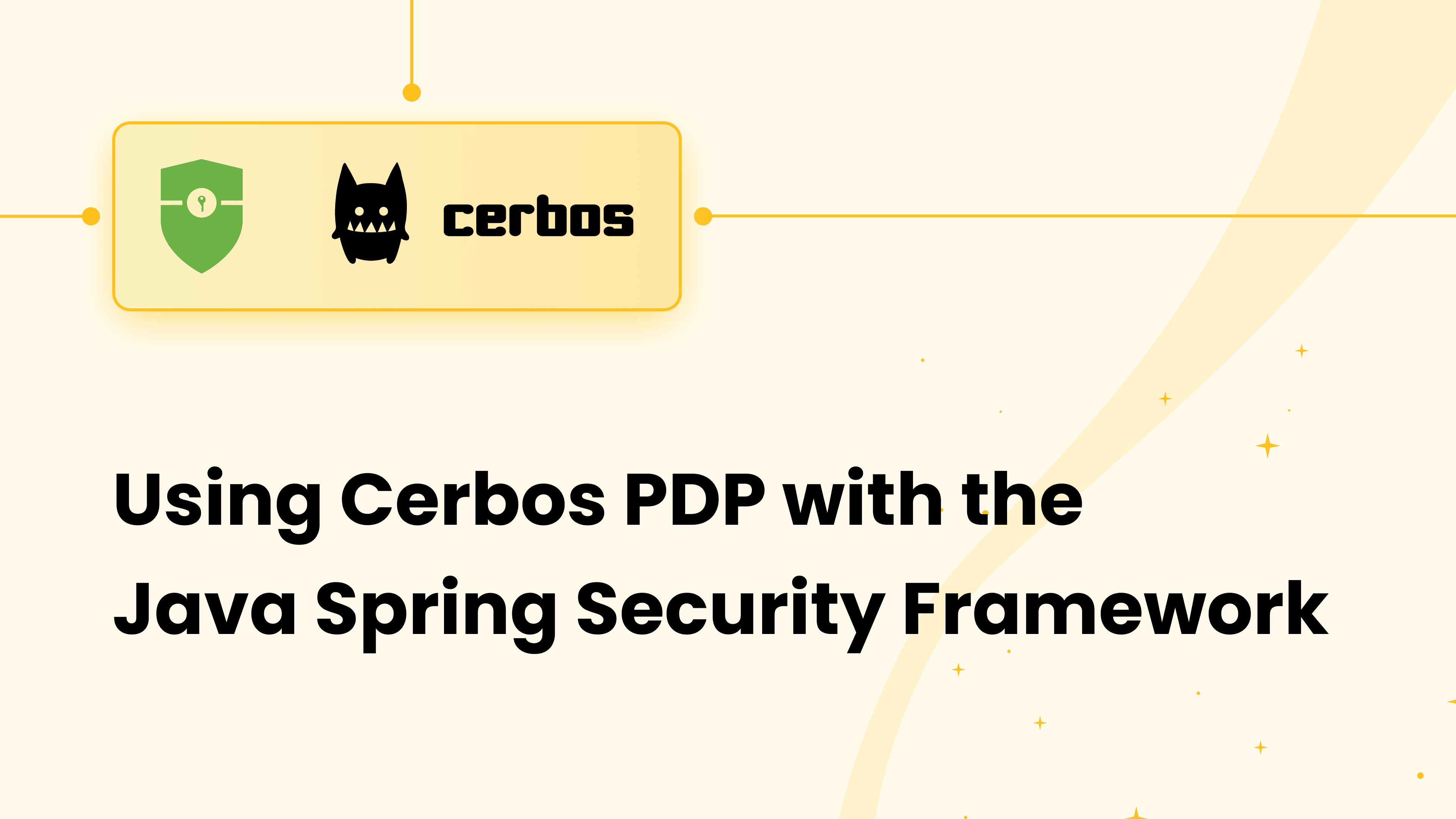 Using Cerbos PDP with the Java Spring Security Framework
