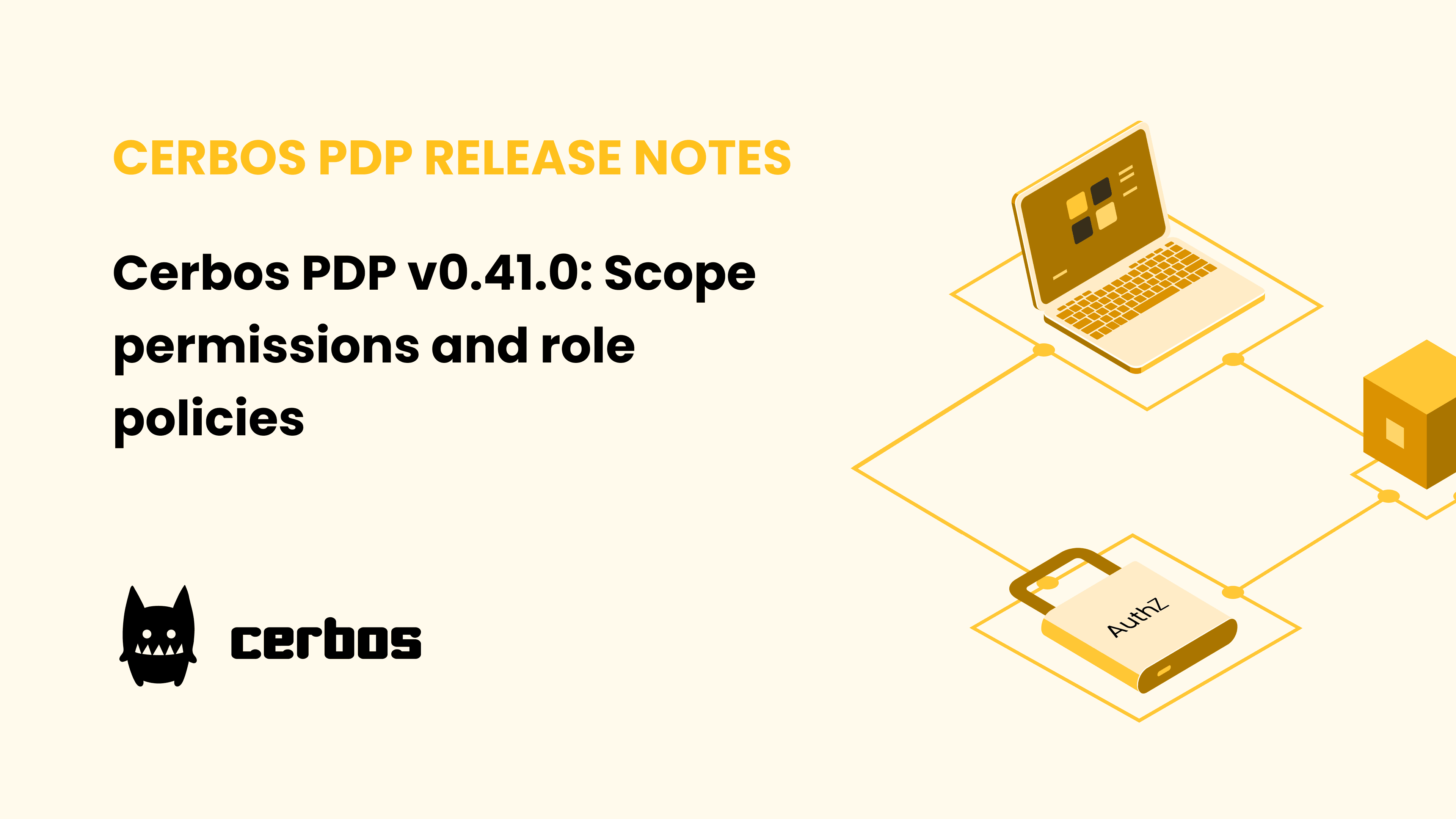 Cerbos PDP v0.41.0: Scope permissions and role policies