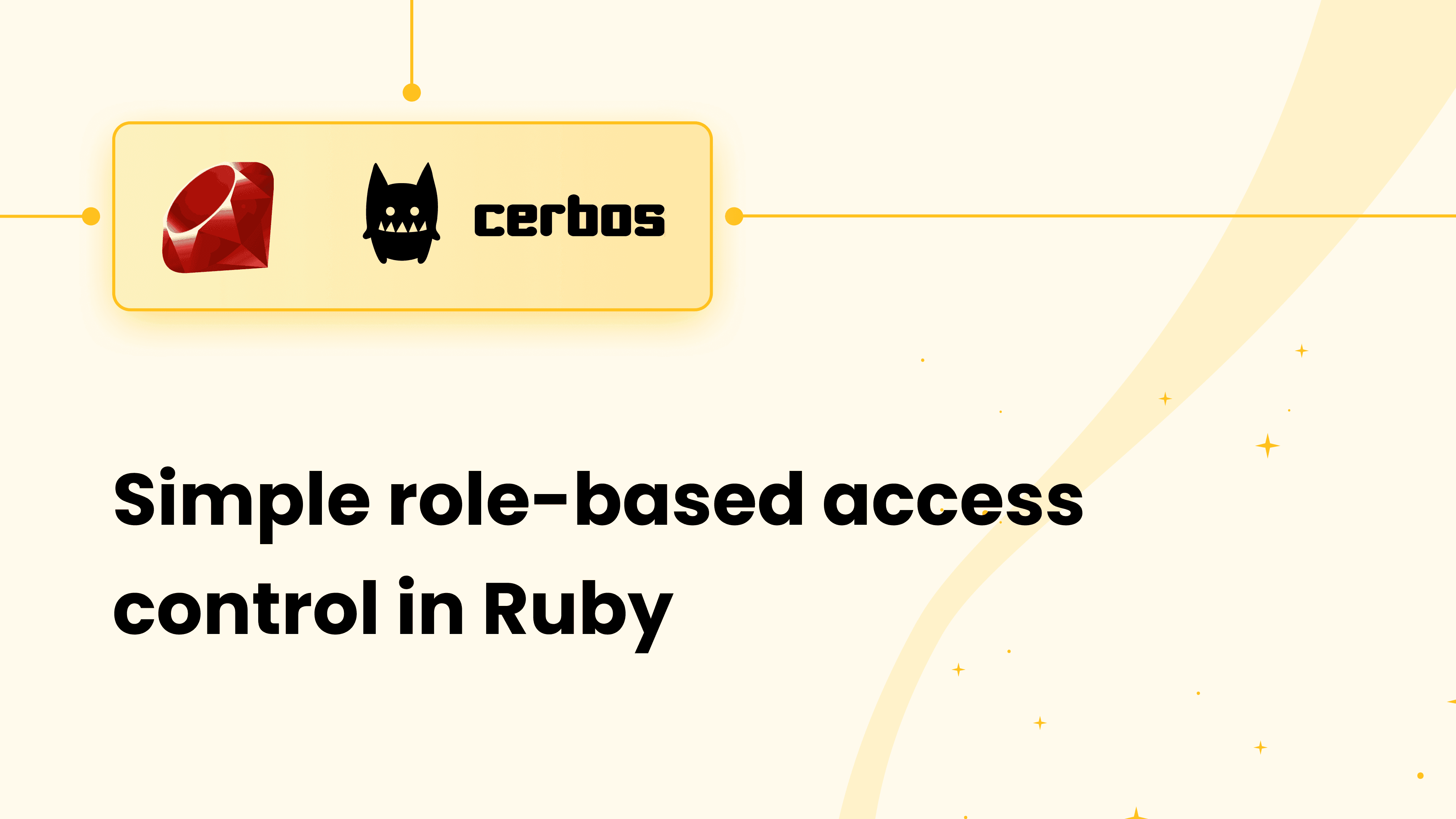 Simple role-based access control in Ruby