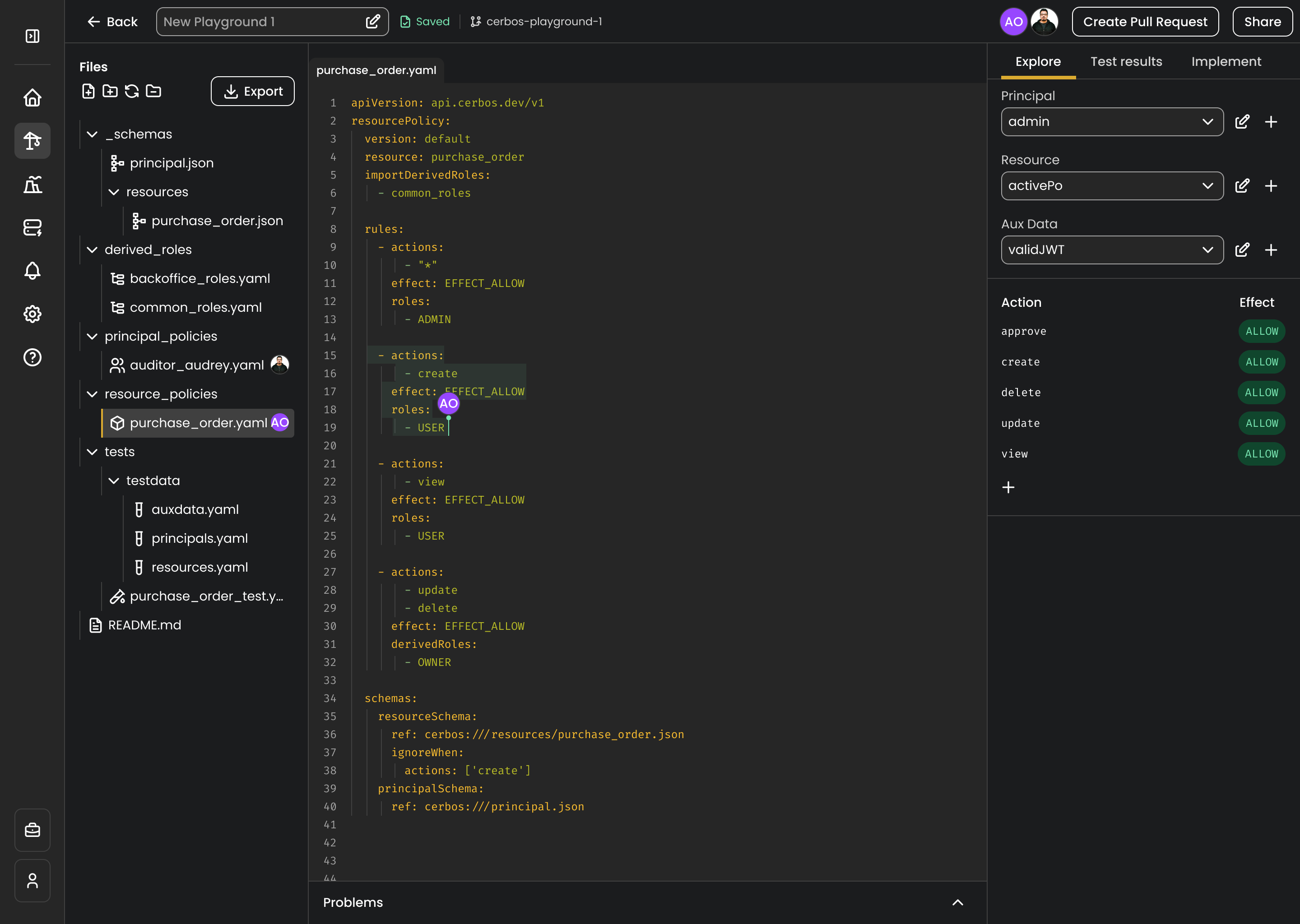 centralized management screenshot