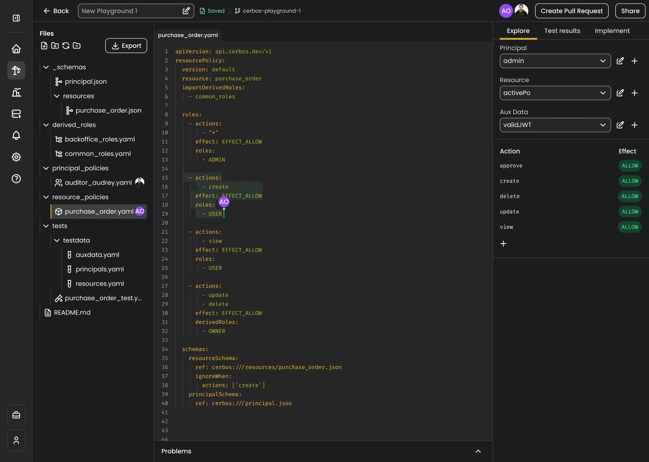 centralized management screenshot